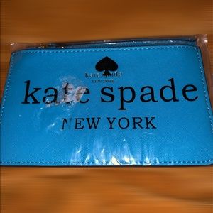 Kate Spade Blue New York Wristlet
